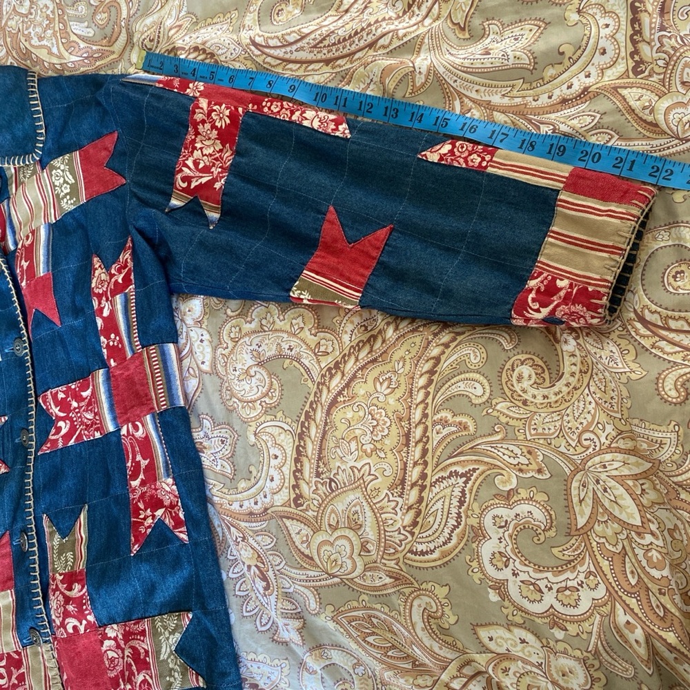 Susan Bristol Patchwork Jacket - image 8